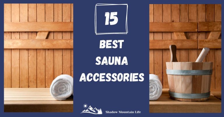 Best Sauna Accessories with photo of sauna bucket and ladle