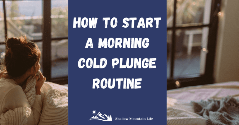 Morning Cold Plunge Routine